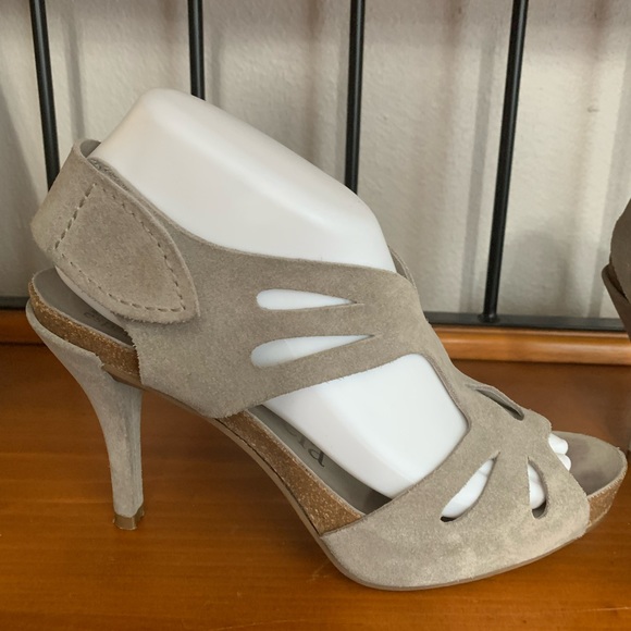 Pedro Garcia Pamela Suede Slingback Sandals Size 38 US 8 - Picture 7 of 16
